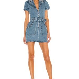 Show Me Your MuMu Outlaw Denim Dress